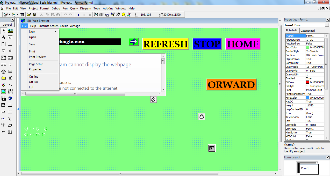 Split Browser Prototype